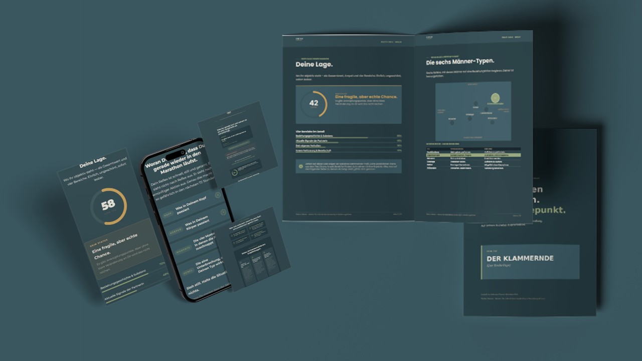 Der Wendepunkt · Personalisierte Analyse auf Laptop, Tablet und Handy